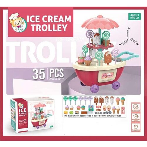 Merx kolica sa sladoledom 35 pcs ( ms32063 ) Cene