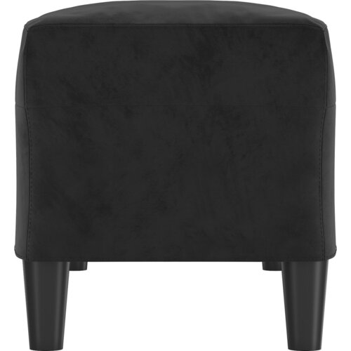  Klupa crna 100x35x41 cm bar&amp;scaron;unasta Slike