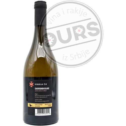  Žir Sauvignon Blanc 0,75L Slike