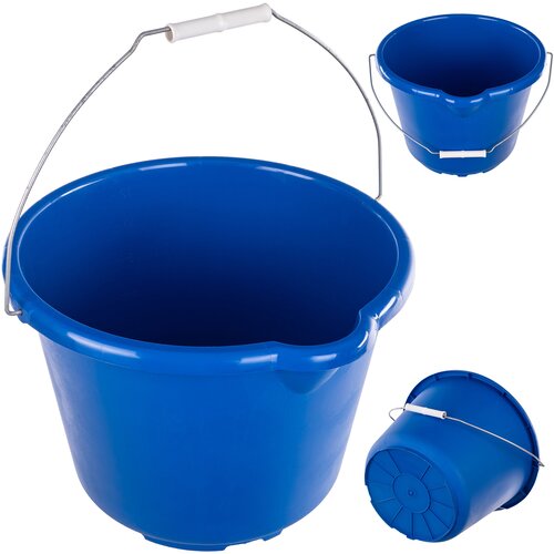 KADAX Gradbeno vedro z lijakom, ročajem, merilno skodelico, 12 l, plastično, močno, (5000360536) Cene