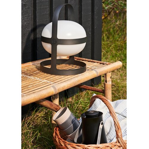 Rosendahl LED prenosljiva zunanja svetilka s solarnim panelom in USB &amp;oslash; 24 cm Soft Spot &amp;ndash; Slike