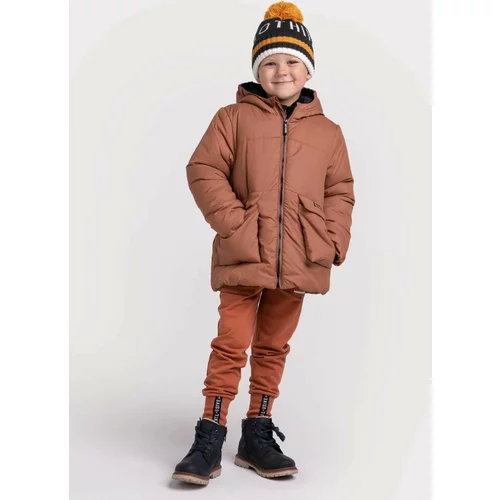 Coccodrillo Otroška jakna rjava barva