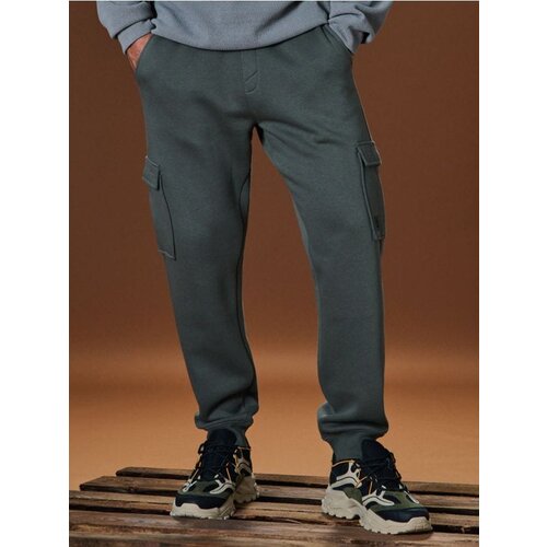 Sinsay Hlače tapered cargo fit Slike
