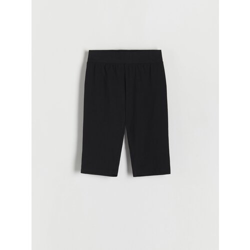 Reserved kolesarske kratke hlače z visokim deležem bombaža - črna Cene