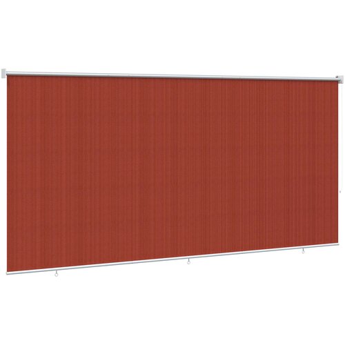  Vanjska roleta 90% blokada UV zraka Terrakota 240 x 230 cm HDPE Slike