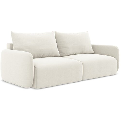 Makamii Krem bar&amp;scaron;unasti sklopiva/s prostorom za odlaganje sofa 238 cm Kalena &amp;ndash; Slike