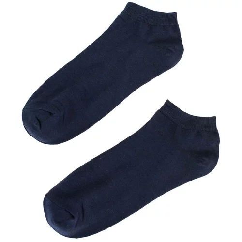 SHELOVET Classic men's socks low navy blue