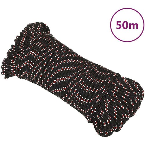  Brodski konop crni 3 mm 50 m od polipropilena Cijene