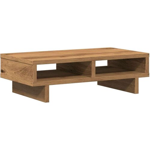  Stalak za monitor boja hrasta 50x27x15 cm konstruirano drvo Slike