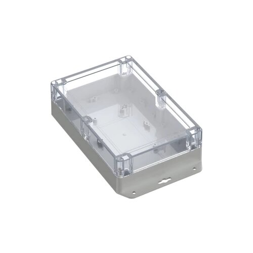 TRU COMPONENTS 6U07211406737 TC-13865332 industrijsko kući&scaron;te 243.5 x 141.5 x 60.1 ABS-PC svijetlosiva, prozirna 1 kom. Cijene