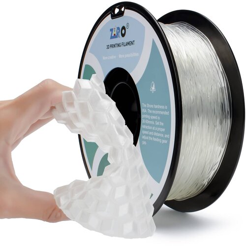 Ziro tpu filament 1.75 mm - transparent (shore 95A) Cene