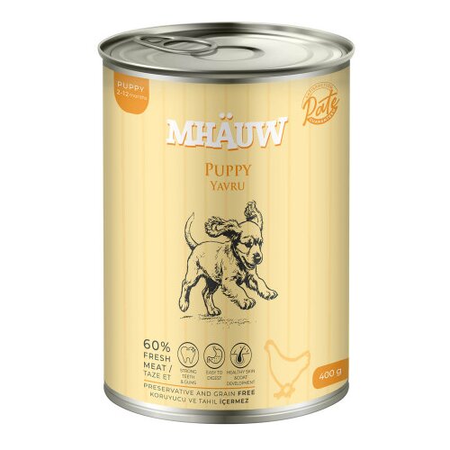 MHAUW Hrana za psiće mesni narezak sa piletinom 400g MDPP400 Cijene