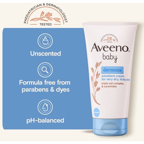 Aveeno Baby Dermexa Emolijentna krema 150 ml Slike