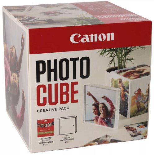Canon PP-201 13x13 cm Photo Cube Creative Pack White Pink 40 Sh. Cijene