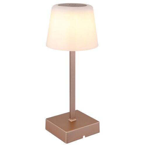 Globo 28061CH - LED stona lampa XAYDEN, punjiva, sa dodirnim prigu&amp;scaron;iva, LED/2W/5V 800 mAh, bež Slike