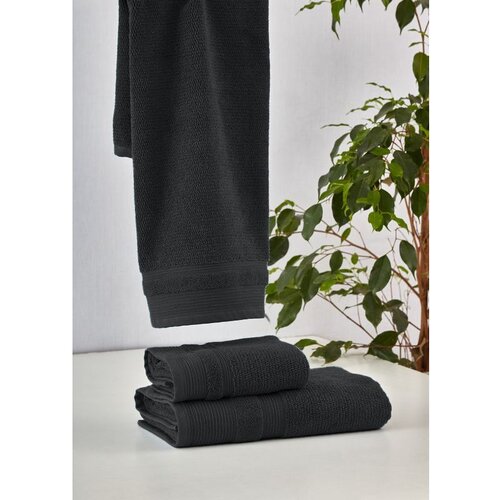 Dekordom peškir ROYAL 70x140 - Black Cene
