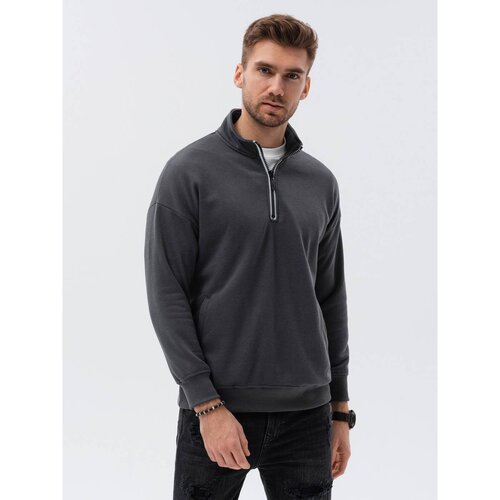 Ombre Men&amp;#039;s stand-up collar sweatshirt Slike