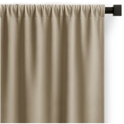 Restilo Bež zavjesa za djelomično zamračenje 200x250 cm Carli &ndash; Cijene