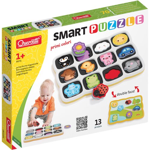 Quercetti Quercetti: Smart magnetske puzzle Prve riječi i boje Cene