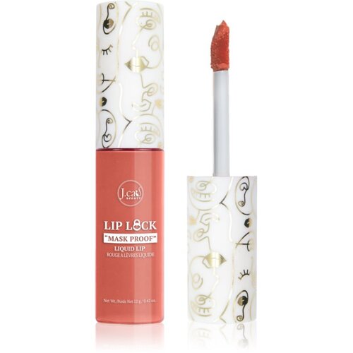 J.Cat Beauty Lip Lock dugotrajni tekući ruž za usne s mat efektom nijansa 105 Essential 10 g Slike