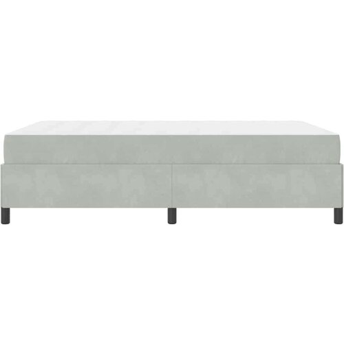  Krevetna konstrukcija Bijela i svijetlosiva 140 x 190 cm Bar&amp;scaron;un Slike
