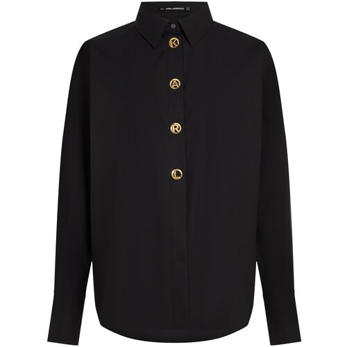 Karl Lagerfeld Bluza crna Slike