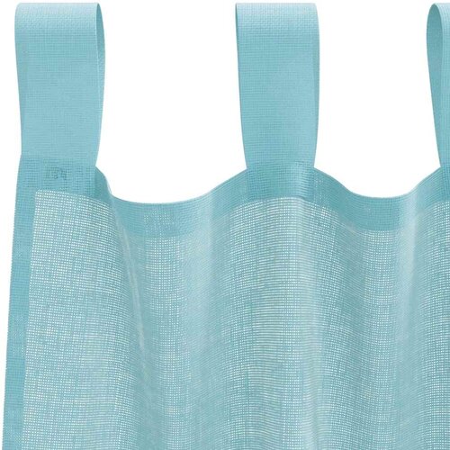 Voile zavjese s džepovima za &amp;scaron;ipke 2 kom tirkizne Tirkizna 140 x 260 cm Slike