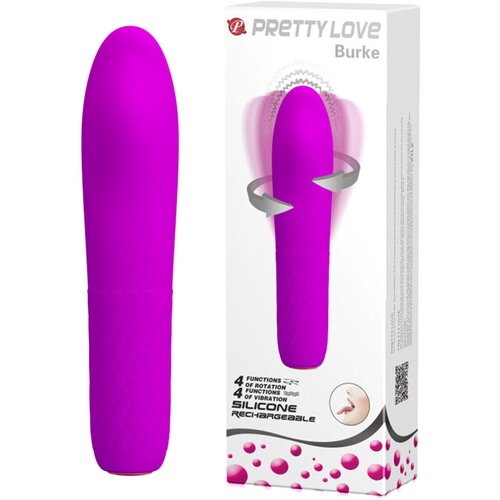  Masažer za klitoris Pretty Love Burke, 16cm, Ljubičasti Cene