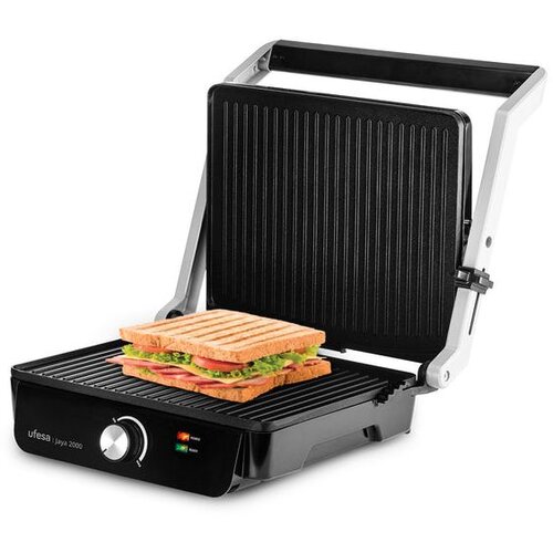 Ufesa Press Grill Jaya 2000 – električni kontaktni žar, 2000 W, z 180° Cene