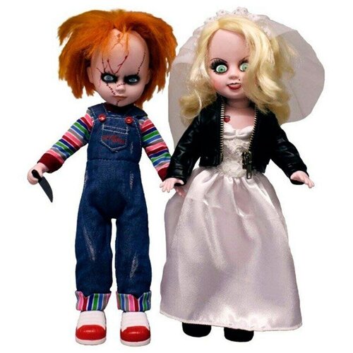 Star Images Set 2 figure Living Dead Dolls Chucky i Tiffany, 25 cm Slike