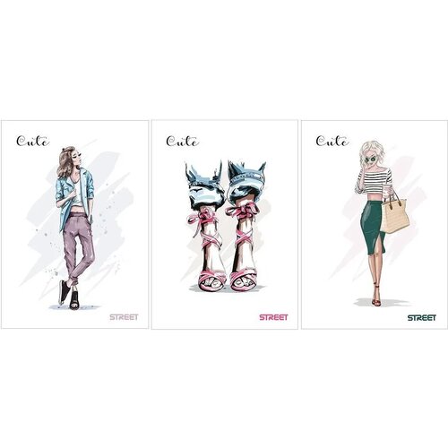  Zvezek Street Cute A4 mali karo Cene