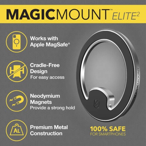 Scosche Elite 2 Vent Mount - Ventilacijski nosač u vozilu za MagSafe uređaje Slike