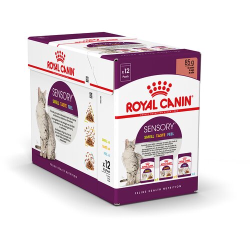 Royal Canin Sensory Smell Taste Feel miješano pakiranje u umaku - 12 x 85 g Cijene