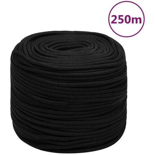 vidaXL Delovna vrv črna 10 mm 250 m polipropilen Cene