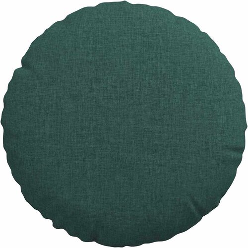  Jastučići za sjedenje 2 pcs Tamnozelena &amp;Oslash;30 x 13 cm tkanina Slike