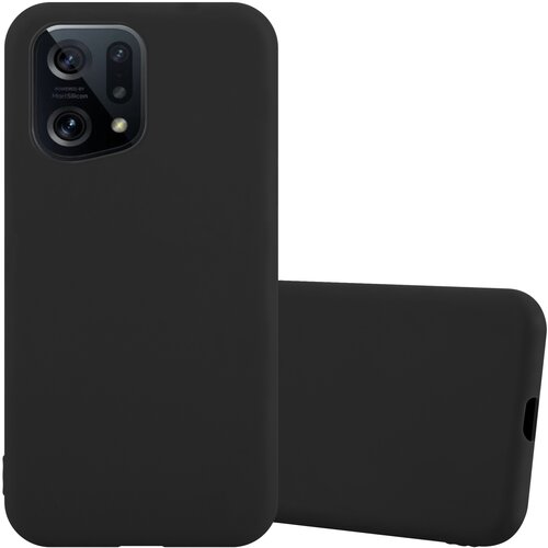Cadorabo Case, združljiv z OPPO v Candy Black - Za&scaron;čitni pokrov iz fleksibilnega silikona TPU, (20595914) Cene