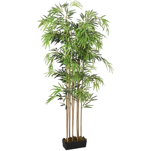 vidaXL Umetno bambusovo drevo 500 listov 80 cm zeleno