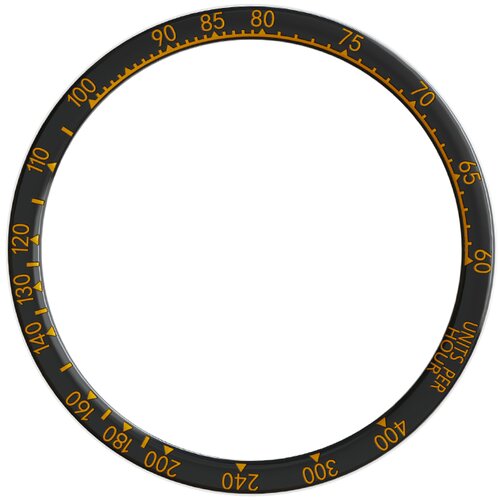 INF Črno-oranžna obroba za Fenix 8 (51 mm) - Barvita izdaja, (22076487) Slike
