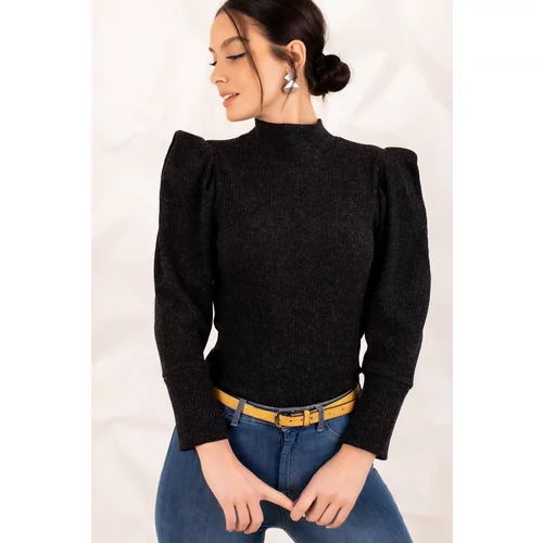 armonika Sweater - Black - Slim fit