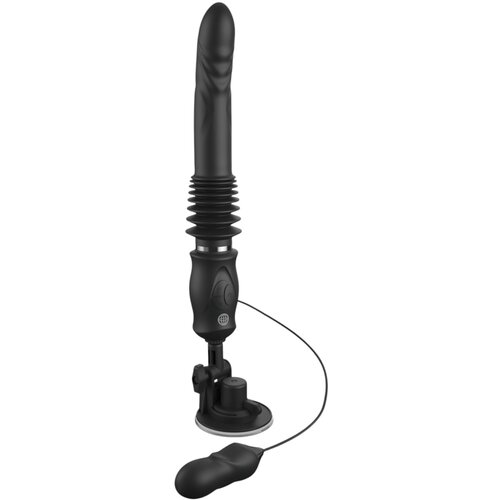 Pipedream Feti&amp;scaron; - potisni vibrator (crni) Slike