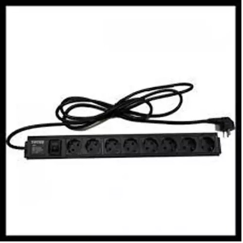  Razvodni PDU panel 19&amp;quot;/1U 220V, 8 mesta, prenaponska zastita, 1.8m (PDU-8SP-1U) Slike