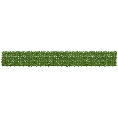  Zaslon za balkon s li&scaron;ćem Zelena i žuta 600 x 75 cm Cijene