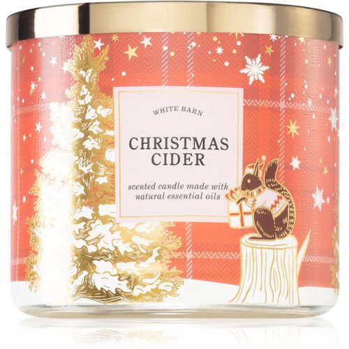 Bath &amp;amp; Body Works Christmas Cider mirisna svijeća s esencijalnim uljem 411 g Slike
