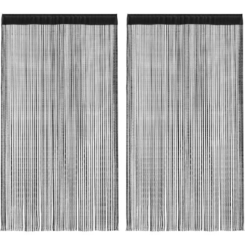  Končane Zavjese 2 kom 100x250 cm Crne Cene