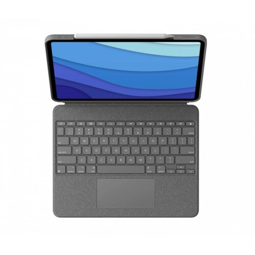 Logitech Combo Touch Sivo Smart Connector QWERTY US Međunarodna Slike