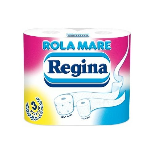 Regina rolmare troslojni toaletni papir 4 komada Slike