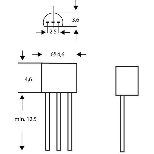 Schukat Electronic gmbh Tranzistor PNP TO92 Cene