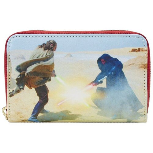 Loungefly Novčanik Star Wars Scenes Series Phantom Menace Zip Around Cene