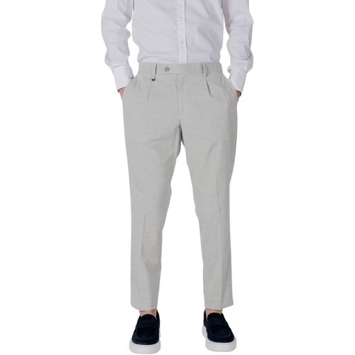 Antony Morato Elegantne hlače LUIS REGULAR FIT MMTS00043-FA650357 Siva Cene