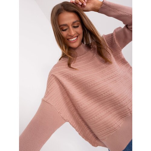 Wool Fashion Italia Sweater-AT-SW-2368.36X-Dark Pink Slike